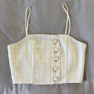 Urban Revivo Tweed Women's Top